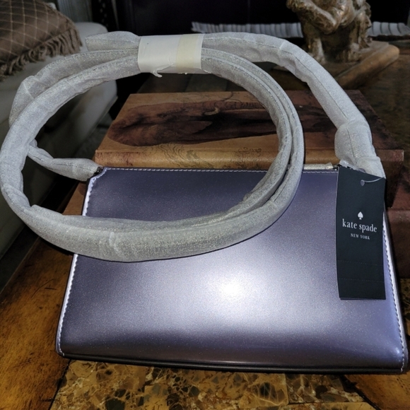 Kate Spade Purple Handbag NWT - Picture 2 of 8